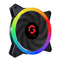 GAMEON - U-2 Falcon GLAZE FAN, Memory Function and Quick off Anti-Vibration System Compatible with All PC System