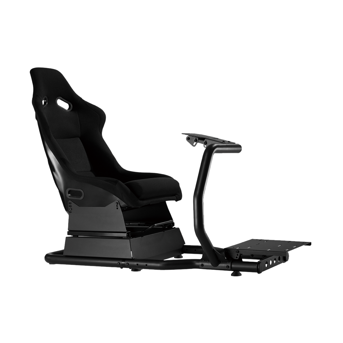 GAMEON Pro Racing Simulator Cockpit With Gear Shifter Mount - Black