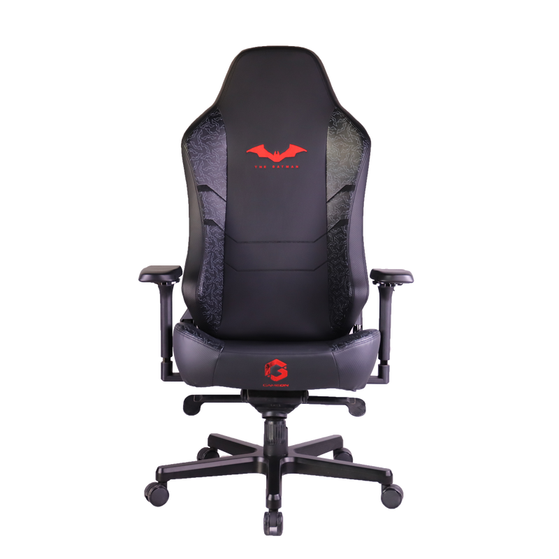 GAMEON x DC Licensed Gaming Chair With Adjustable 4D Armrest & Metal Base - Batman