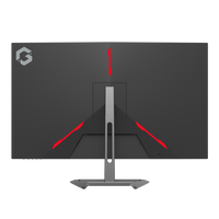 GAMEON GOE32FHD165VA Gaming Monitor, 32 Inch, FHD Computer Monitor, Faster 165Hz, HDR, Edge-lit LED, 1ms Flat Screen, Adaptive Sync Premium, HDMI 2.1 Console Compatible, Black