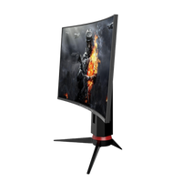 GAMEON GO-165-QHD-27 27" QHD, 165Hz, 1ms Curved Gaming Monitor With Gsync & Free Sync