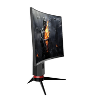 GAMEON GO-165-QHD-27 27" QHD, 165Hz, 1ms Curved Gaming Monitor With Gsync & Free Sync